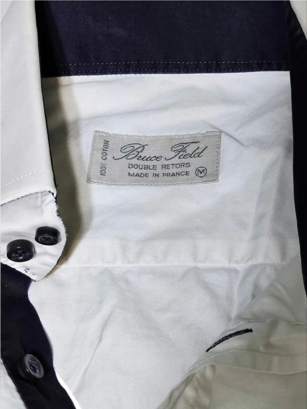Bruce Field Double Retors White Button Up Dress Shirt - Picture 3 of 6